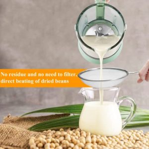Soybean Milk Machine High Speed Blender Mini Soy Milk Maker Portable Blender Juicer 110V 12h Timer Multifunctional Blender for Kitchen