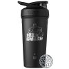 BlenderBottle Marvel Strada Cup Insulated Stainless Steel Shaker Bottle with Wire Whisk, 24-Ounce, Hulk Smash