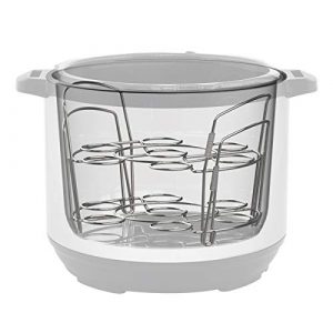 Instant Pot Official Wire Egg Racks, Set of 2, Compatible with 6-quart & 8-quart cookers, Stainless Steel