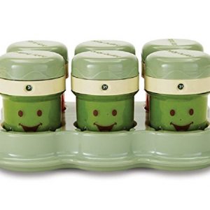 Magic Bullet BBSK-0801 Baby Bullet - Storage Kit (with To Go Tube & Lid), 8.3 x 3.9 x 8.1 inches, Green