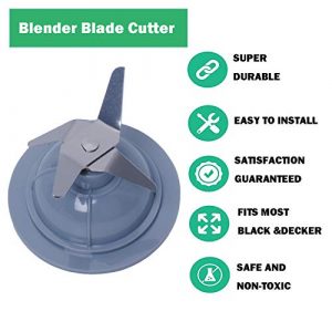 Podoy 14291600 Blender Blade Cutter for compatible with Black & Decker BL1900 BL3900 BL4900 BL5000 BL5900 BL6000 BL9000 Replacement Part