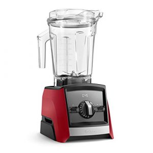 Vitamix A2500 Ascent Series Smart Blender, Professional-Grade, 64 oz. Low-Profile Container, Red (Renewed)