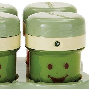 Magic Bullet BBSK-0801 Baby Bullet - Storage Kit (with To Go Tube & Lid), 8.3 x 3.9 x 8.1 inches, Green