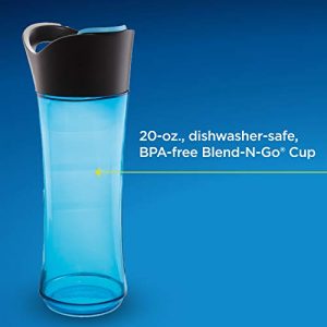 Oster BLSTPB-WBL My Blend 250-Watt Blender with Travel Sport Bottle, Light Powder Blue