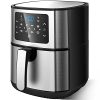 Chainstone Air Fryer, Max XL 6 Quart Electric Hot Oven Oilless Cooker, Multifunctional Digital Air Fryer with 7 Presets LCD Touch Panel and Nonstick Basket