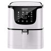 Ultima Cosa Air Fryer, 5.8QT Oil Free XL Electric Hot Air Fryers Oven, Programmable 9-in-1 Cooker with Preheat & Dryout,1700W … (5.8QT, White)