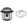 Instant Pot Duo 7-in-1 Electric Pressure Cooker, Sterilizer, Slow Cooker, Rice Cooker, Steamer, Saute, Yogurt Maker, and Warmer, 8 Quart, 14 One-Touch Programs & 8 Quart Glass Lid