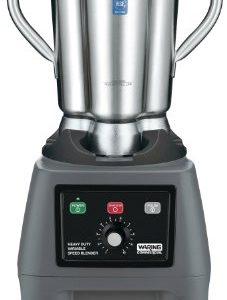 Waring Commercial CB15V Ultra Heavy Duty 3.75 HP Blender, Electric Touchpad Controls with Variable Speed, Stainless Steel 1 Gallon Container, 120V, 5-15 Phase Plug