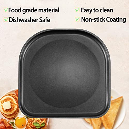 2 Pieces Drip Tray for PowerXL Air Fryer,Air Fryer Replacement Parts for PowerXL Vortex Air Fryer Pro,PowerXL Vortex Air Fryer Pro Plus, Nonstick Drip Pan,Dishwasher Safe