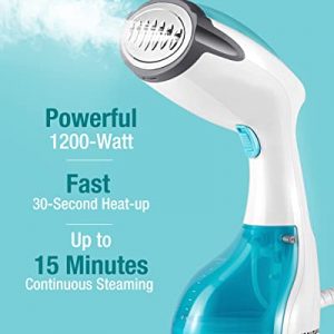 BEAUTURAL Steamer for Clothes, Portable Handheld Garment Fabric Wrinkles Remover, 30-Second Fast Heat-up, Auto-Off, Large Detachable Water Tank