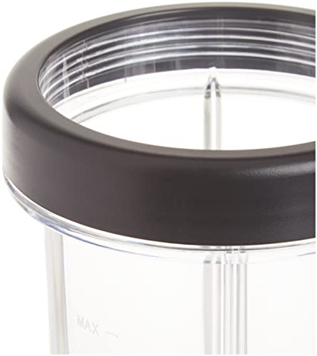 NutriBullet - NBM-U0272 NutriBullet Rx 30 Oz Short Mug with Lip Ring, Black