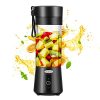 WATSMAR Portable Blender, Rechargeable Personal Blender for Shakes & Smoothies, Small Mini Fruit Juicer Mixer with 4000mAh Battery, 6 3D Blades & 380ML for Camping/Travel/Gym