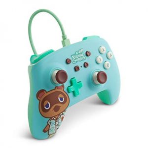 PowerA Enhanced Wired Controller for Nintendo Switch - Animal Crossing: Tom Nook