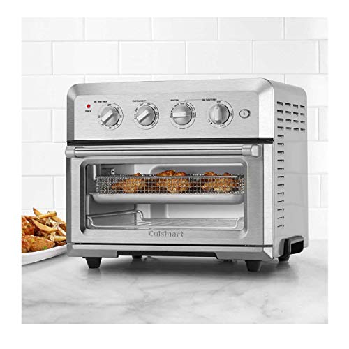 Cuisinart Air Fryer Toaster Oven, Silver (Renewed)