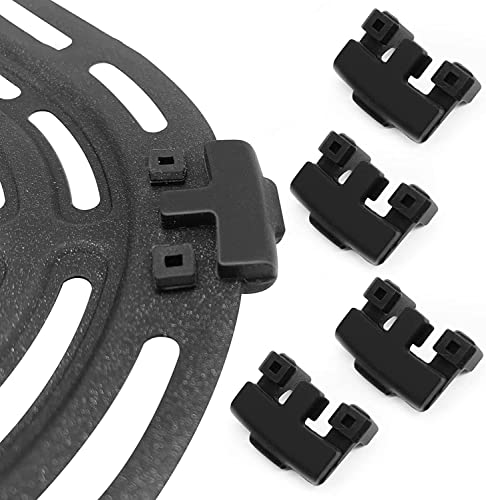 GSZN Rubber Feet for Bella Pro Series Air Fryer, 4 PCS Premium Rubber Bumpers, Rubber Tips, Silicone Pieces, Rubber Tabs for Dreo COSORI Air Fryer Tray Grill Pan Plate