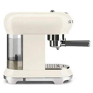 Smeg ECF01CRUS Espresso Coffee Machine, One Size, Cream