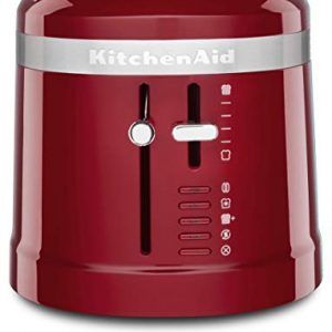 KitchenAid KMT5115ER 4 Slice Long Slot High-Lift Lever Toaster, Empire Red