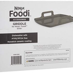 Ninja Foodi Grill Griddle, AG300, AG400, Silver