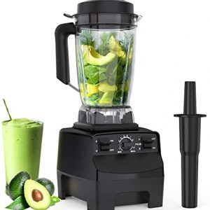 Blender Smoothie Maker, 1450W Professional Countertop Blenders for Kitchen, Built-in Pulse& 10-speeds Control, 68oz Tritan Pitcher, and 4 Preset Programs for Ice Crushing, Smoothie, Frozen Dessert, 30000rpm High Speed Blender, Easy to Clean (10 SPEEDS)