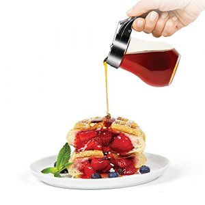 PowerXL Wafflizer, Stuffed Waffle Maker & Belgian Waffle Iron with 2” Extra Deep Pockets, Nonstick Plates, Classic Round Shape, 4-Slice, , Black (Slate, 7 Inch)
