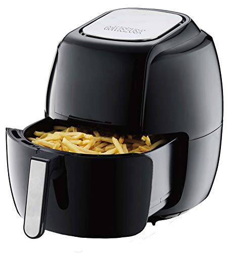 GoWISE USA 1700-Watts 7-Quarts 8-in-1 Digital Touchscreen Air Fryer 50 Recipes for your Air Fryer Cookbook (Black)