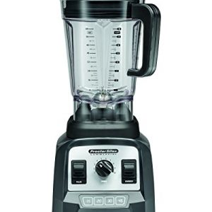 Proctor Silex Commercial 55000 High-Performance Blender, 2.4 Peak hp, Variable Speed Dial, BPA-Free 64 oz./1.8 L Container, 17.32" Height, 7.6" Width, 8.69" Length, Black