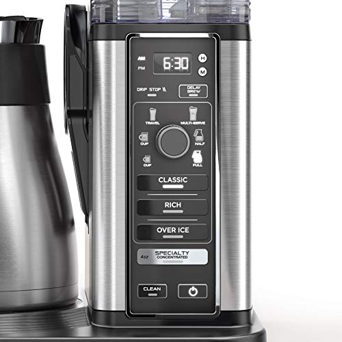 Ninja CM407 Specialty Coffee Maker, with 50 oz. Thermal Carafe, Black and Stainless Steel Finish