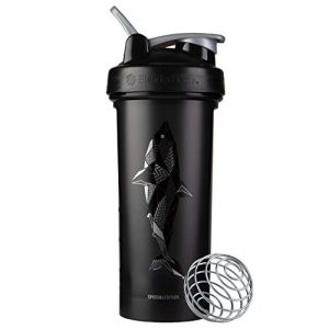 BlenderBottle Ocean Animals Classic Shaker Bottle Perfect for Protein Shakes and Pre Workout, 28-Ounce Shark