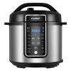 COMFEE’ 6 Quart Pressure Cooker 12-in-1, One Touch Kick-Start Multi-Functional Programmable Slow Cooker, Rice Cooker, Steamer, Sauté pan, Egg Cooker, Warmer and More