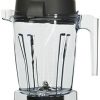 Vitamix 15255 Tritan Copolyester Containers with Wet Blade and Lid,Clear