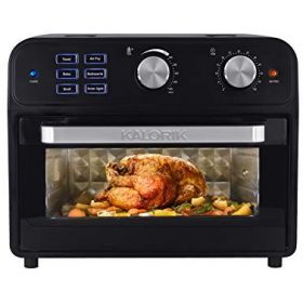 Kalorik AFO 46110 BK 22 Quart Digital Air Fryer Toaster Oven, Black
