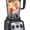 Proctor Silex Commercial 55000 High-Performance Blender, 2.4 Peak hp, Variable Speed Dial, BPA-Free 64 oz./1.8 L Container, 17.32" Height, 7.6" Width, 8.69" Length, Black