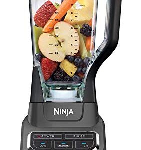 Ninja Professional 72oz Countertop Blender with 1000-Watt Base and Total Crushing Technology for Smoothies, Ice and Frozen Fruit (BL610), Black (Twо Расk)