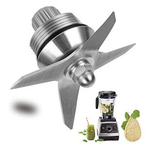 Wet Blade Assembly Replacement Blades, Premium Stainless Steel Blender Wet Blade Assembly Compatible With Vitamix Blender 64-Ounce, 48-Ounce, and 32-Ounce Standard Containers