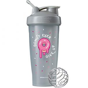 BlenderBottle Just for Fun Classic Shaker Bottle Perfect for Protein Shakes and Pre Workout