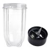 Replacement Cross Blade + 16oz Cup Set for Magic Bullet, Replacement Parts compatible with 250 W Magic Bullet MB1001 Blender