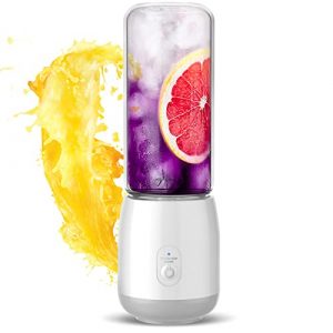 Portable Blender,16oz USB Personal Mixer for Smoothie and Shakes, Single-Serve Personal Blenderwith 4 Blades for Home, Travel, Office