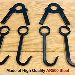 Highwild AR500 Steel Shooting Target Stand Kit | Targets Hanger/Holder (A- Target Stand Kit)