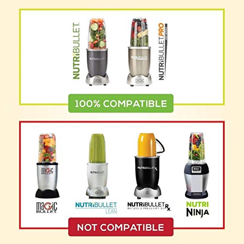 Blender Extractor Blade Cross Blade Replacement Parts Compatible with Nutribullet 600W and Pro 900W Series (2 Pack)
