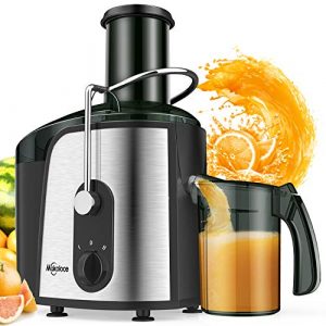Juice Extractor, 1200W Juicer Machines with 3" Large Feed Chute, Makoloce Centrifugal Juicers with Cleaning Brush, Compact Juice Maker for Fruits and Vegs, BPA-Free