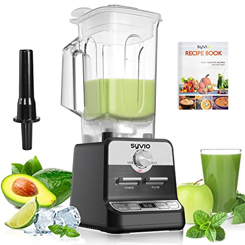 Syvio Blenders for Kitchen, Smoothie Blender 1450W with 4 Presets and 68 oz Tritan Container, Blender for Shakes and Smoothies, Crushing Ice, Frozen Fruits