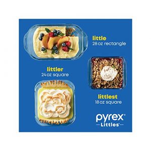 Instant Vortex Plus Air Fryer Oven 7 in 1 with Rotisserie, with 6-Piece Pyrex Littles Cookware
