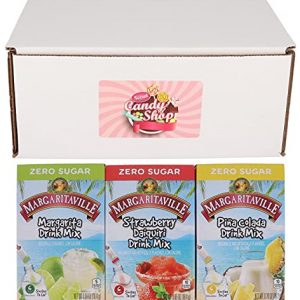 Margaritaville Drink Mix Singles To Go Variety Pack of 3 Flavors (1 of each flavor, Total of 3)