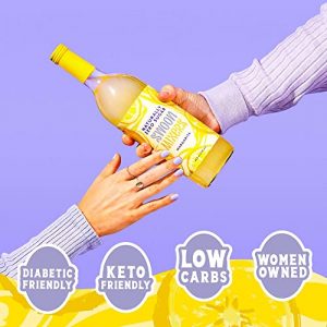 Zero Calorie Margarita Cocktail Mixer by Swoon - Low Carb, Keto Friendly, Sugar Free and Gluten Free Drink Mix - 25 Oz Bottles, Pack of 3