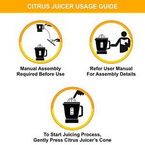 Cuisinart CCJ-500P1 Pulp Control Citrus Juicer, 1 Piece, Black/Stainless