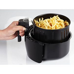 GoWISE USA 2.75-Quart Digital 50 Recipes for Your Air Fryer Book, QT, Black