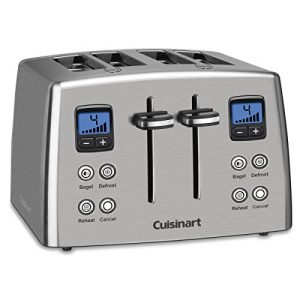 Cuisinart CPT-435C 4-Slice Countdown Metal Toaster - Stainless Steel