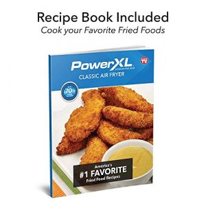 PowerXL Air Fryer Maxx Classic 4 QT , Special Edition 2021, Extra Hot Air Fry, Cook, Crisp, Broil, Roast, Bake,, High Gloss Finish, Black (4 Quart)