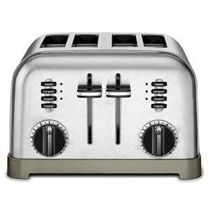 Cuisinart CPT-180P1 Metal Classic 4-Slice Toaster, Brushed Stainless