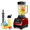 CRANDDI Professional Countertop Blenders for Kitchen,1500Watt,70oz BPA-Free Jar and Self-Cleaning, Commercial Blenders for Shakes and Smoothies, Build-in Pulse, YL-010 Red
